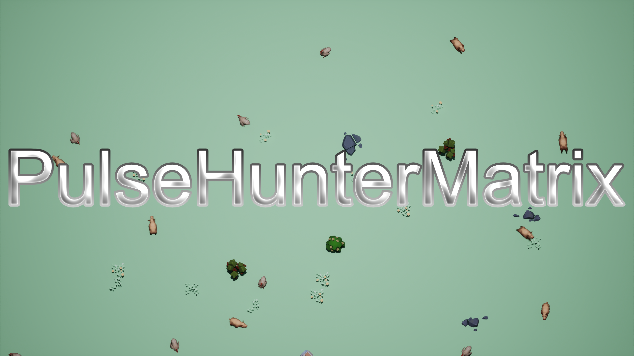 PulseHunterMatrix Game Scene